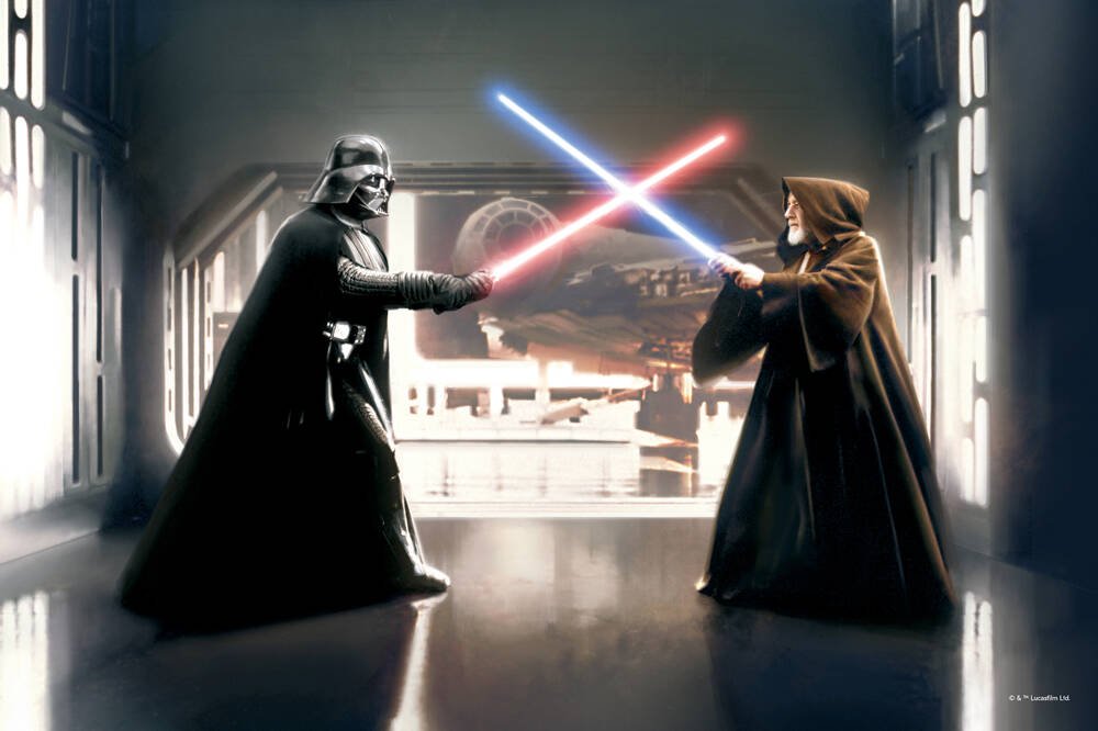 The Duel Obi-Wan vs Darth Vaders Death Star Sacrifice